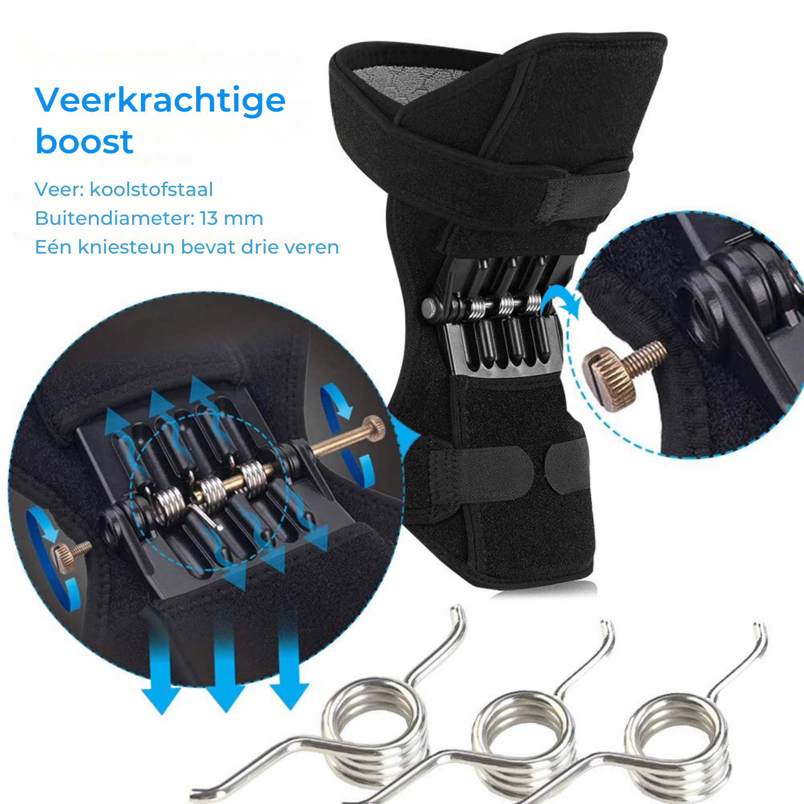 Vigna Scharnierende Kniebrace
