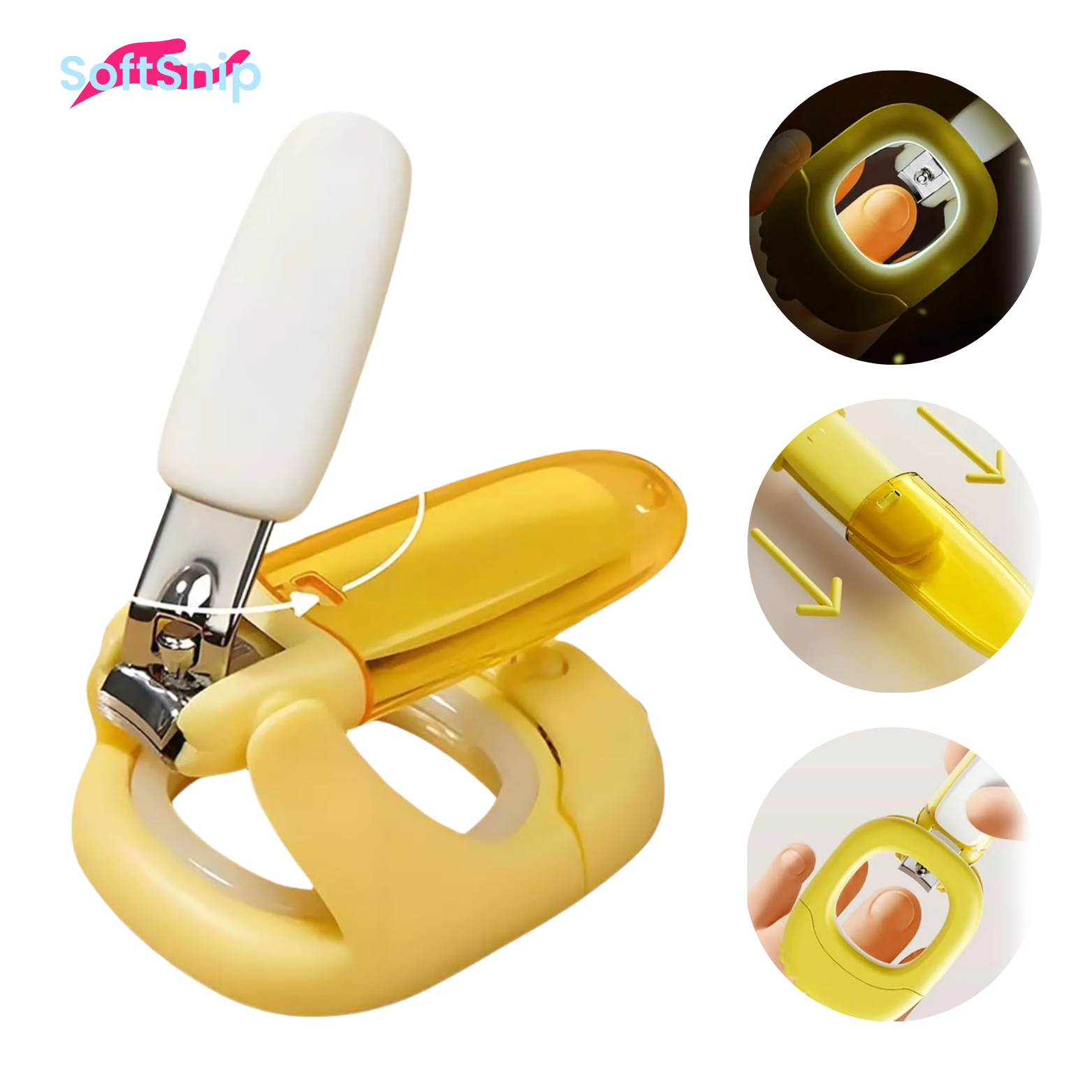 SoftSnip Veiligheids Nagelknipper